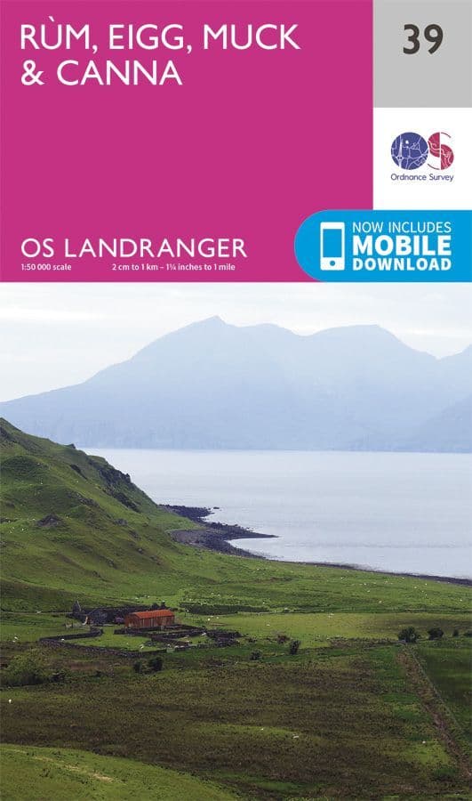 OS Landranger 39 - Rum, Eigg, Muck and Canna