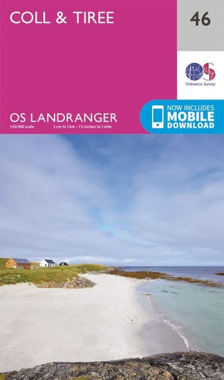 OS Landranger 46 Coll and Tiree