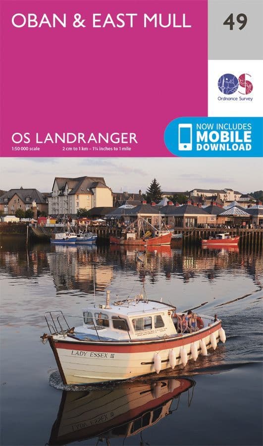 OS Landranger 49 - Oban and East Mull