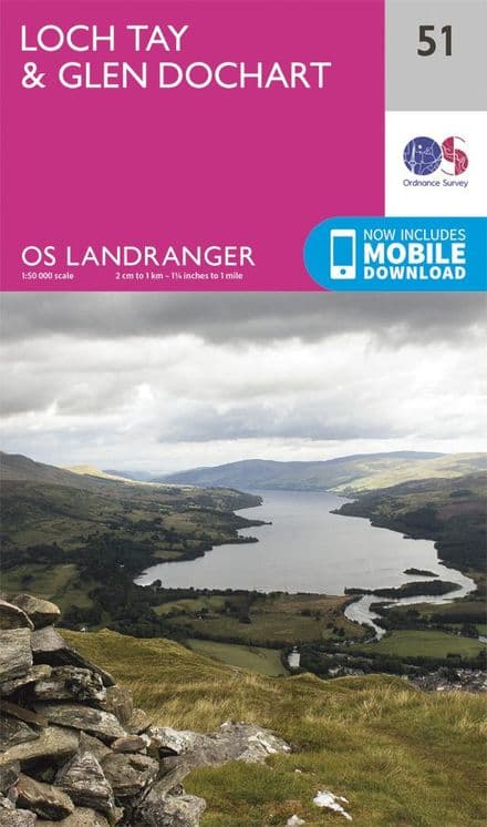 OS Landranger 51 - Loch Tay and Glen Dochart