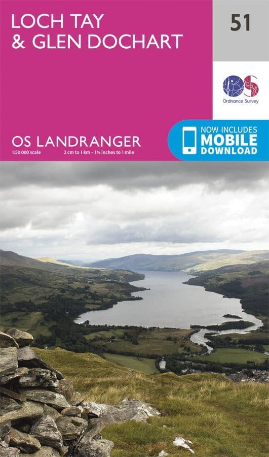 OS Landranger 51 - Loch Tay and Glen Dochart