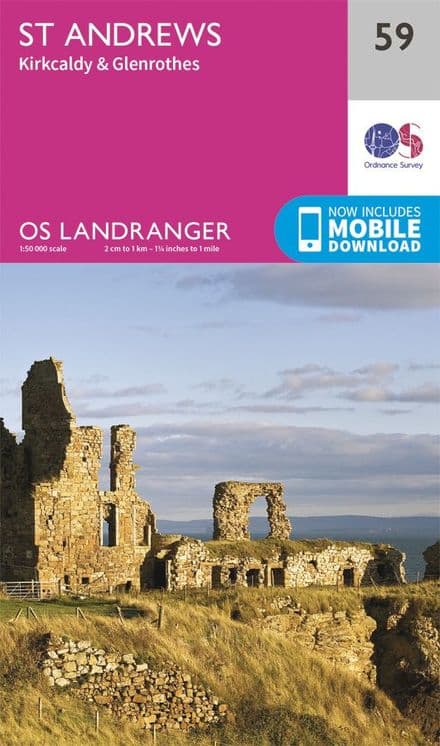 OS Landranger 59 St Andrews and Kilcaldy