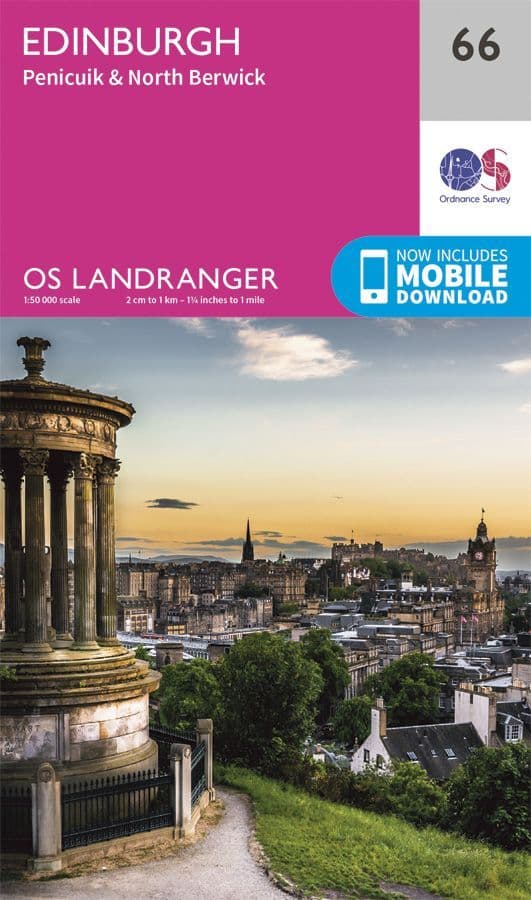 OS Landranger 66 Edinburgh