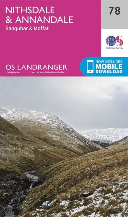 OS Landranger 78 Nithsdale and Annandale