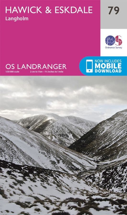 OS Landranger 79 Hawick and Eskdale