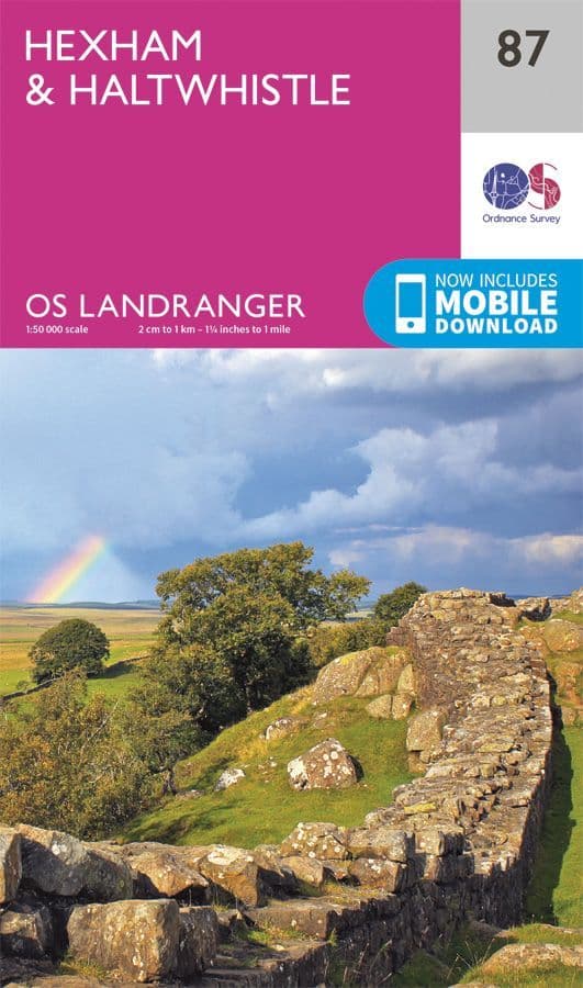 OS Landranger 87 Hexham and Haltwhistle