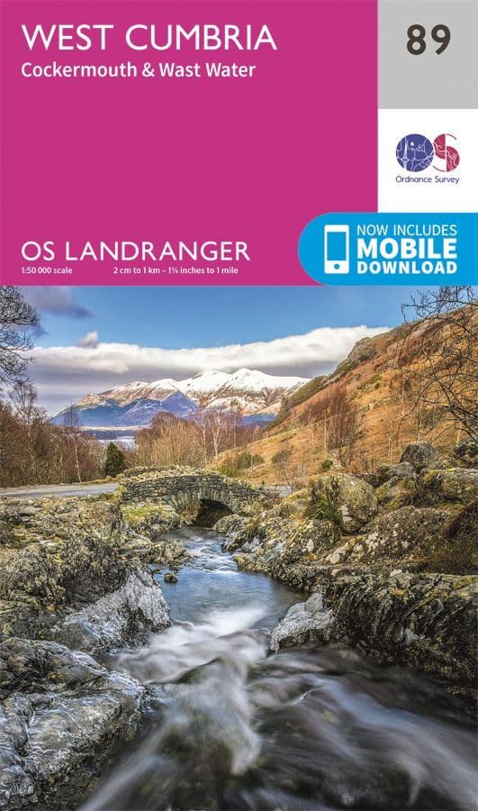 OS Landranger 89 West Cumbria