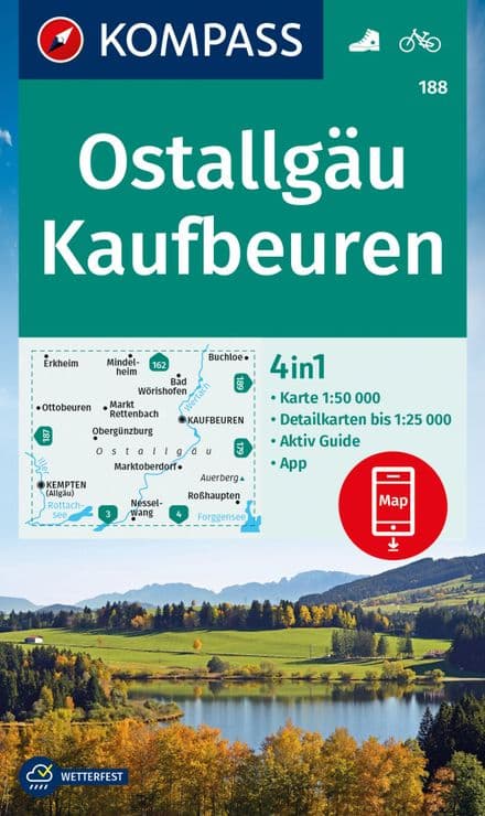 Ostallgäu / Kaufbeuren - Kompass 188