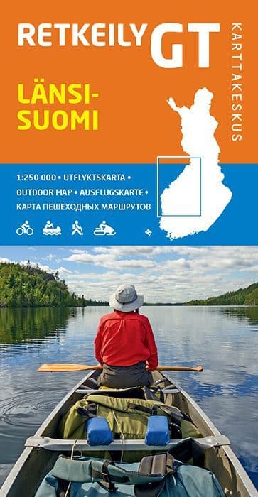 Outdoor GT  - Map 2 - West Finland 1:250,000