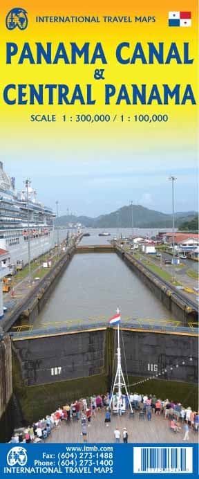Panama Canal & Central Panama Travel Map - ITM