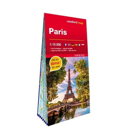 Paris Street Plan Encapsulated Comfort - Full Size