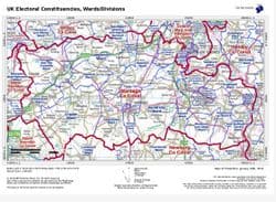 Parliamentary Constituency and Local Government Maps