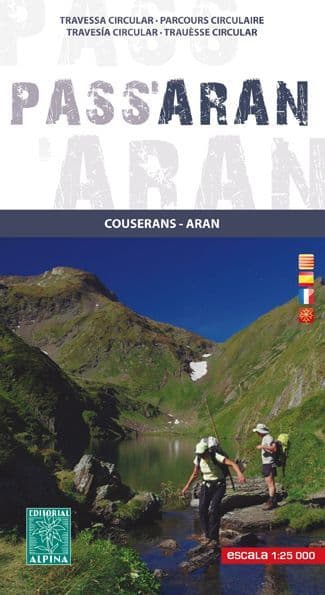 Pass'Aran Circuit: Couserans - Val d'Aran - Editorial Alpina - 1:25,000 - T050