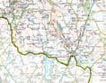 Peak District National Park - Wall Map - 2025