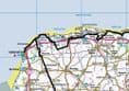 Peddars Way & Norfolk Coast Path - Wall Map