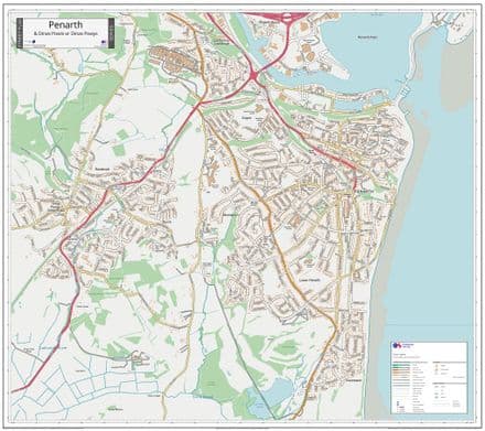 Penarth Street Map