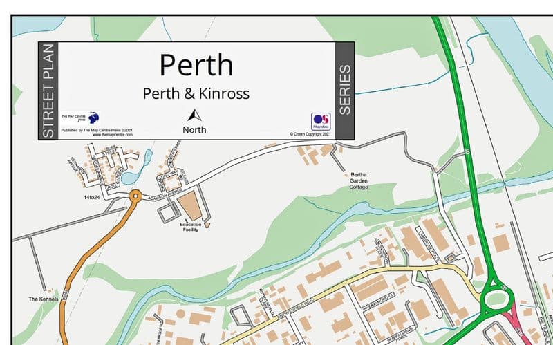 Perth Street Map