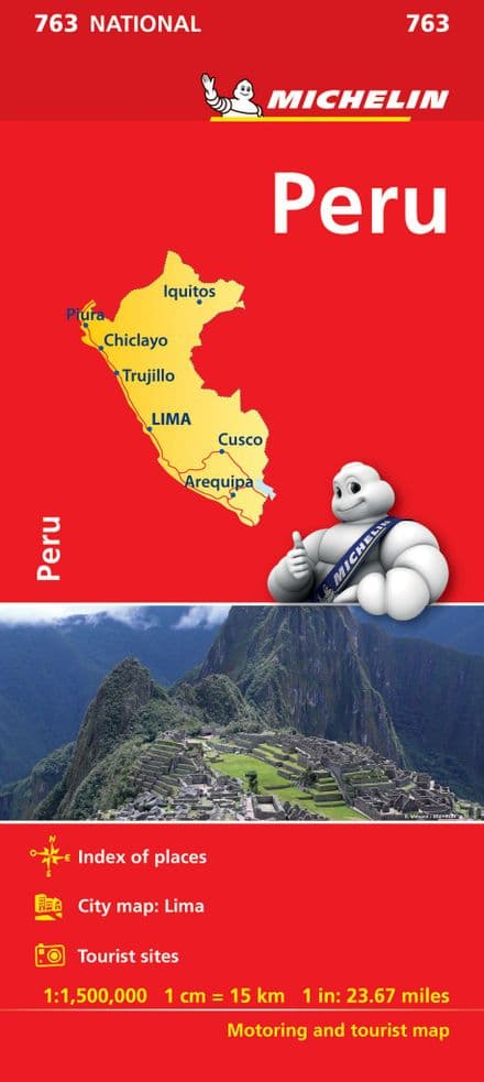 Peru - Michelin National Map 763