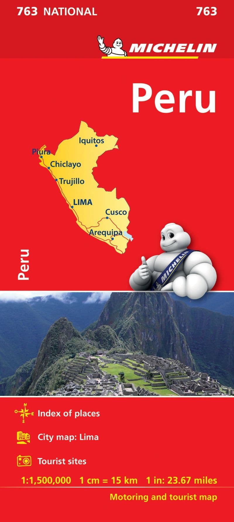 Peru - Michelin National Map 763