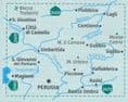 Perugia / Assisi / Gubbio - Kompass 2464