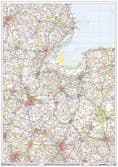 Peterborough - PE - Postcode Sector Wall Map