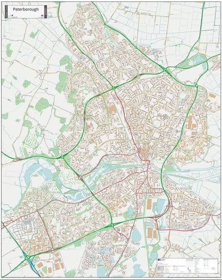 Peterborough Street Map