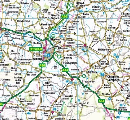 Planning Wall Map Centred On YOUR Business