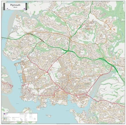 Plymouth  Street Map