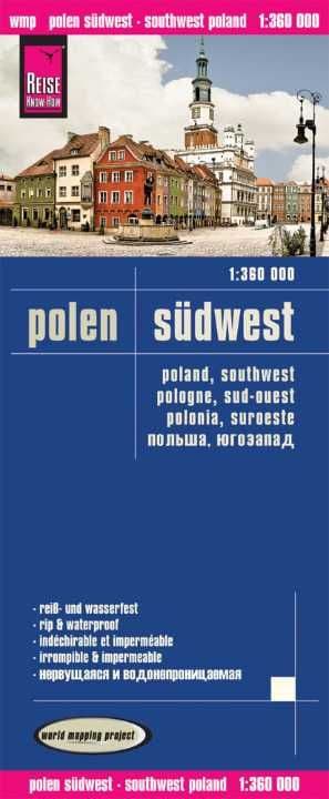 Poland South West- Reise - Road Map