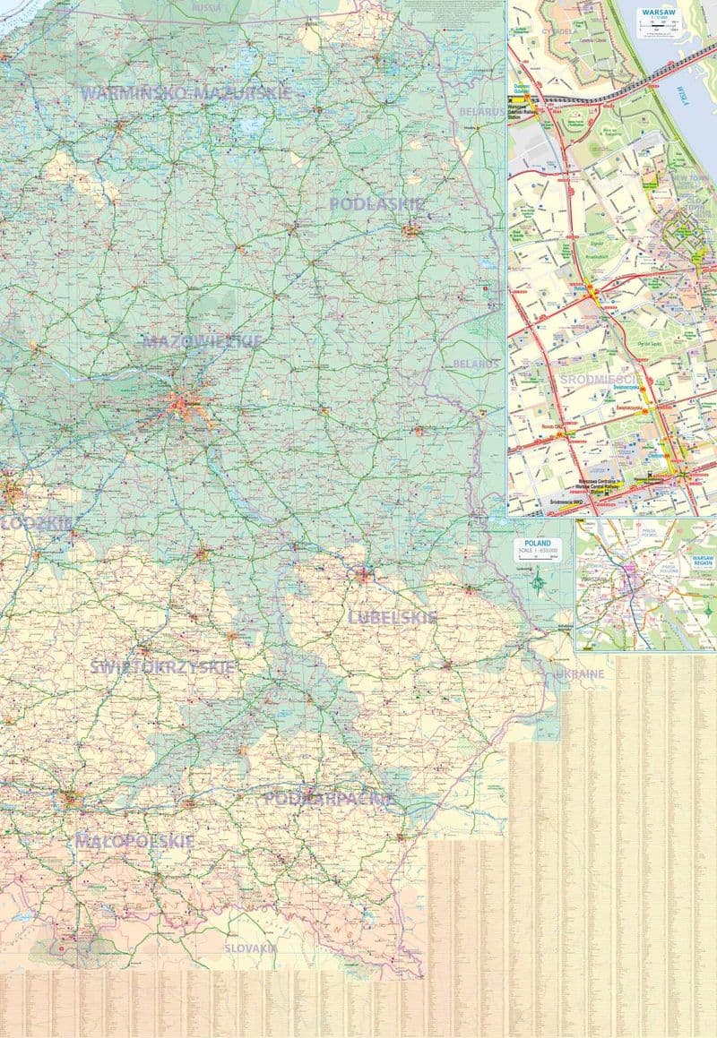 Poland - Travel Map - ITM