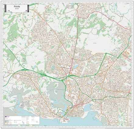 Poole Street Map