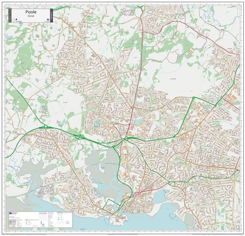 Poole Street Map