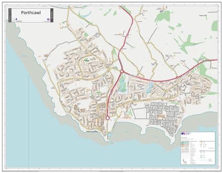 Porthcawl Street Map