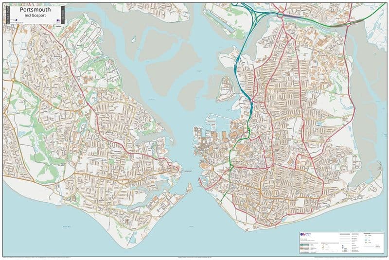 Portsmouth Street Map