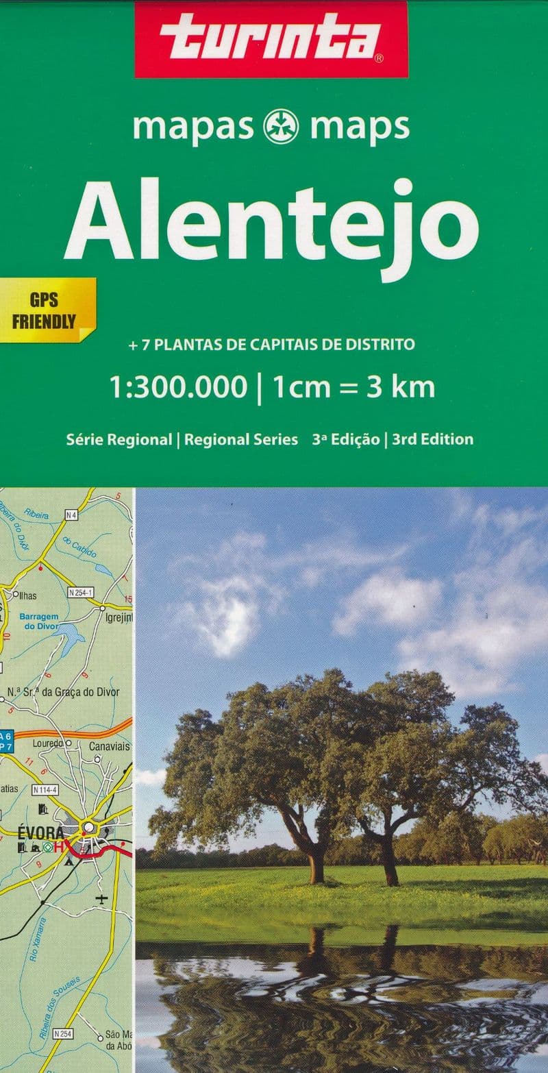 Portugal Alentejo - Road Map - Turinta (SR3)