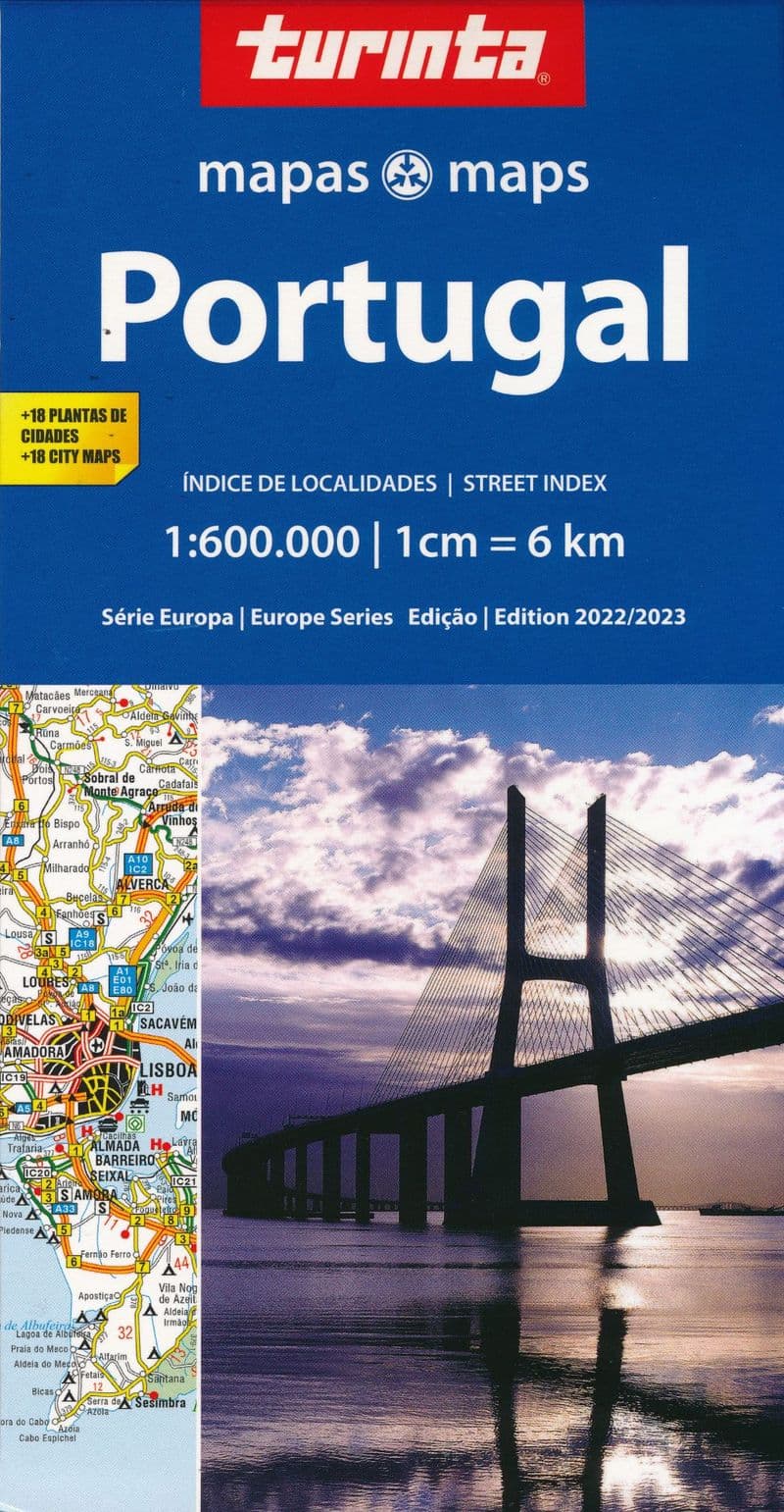 Portugal - Road Map - Turinta