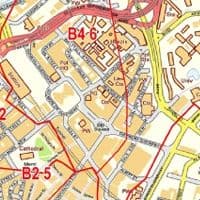 UK Postcode Wall Maps