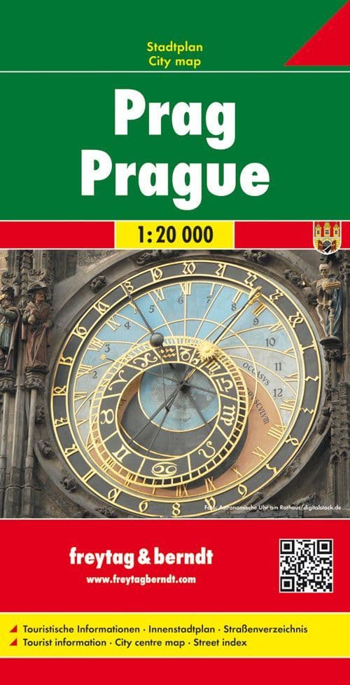 Prague - Street Map - F&B