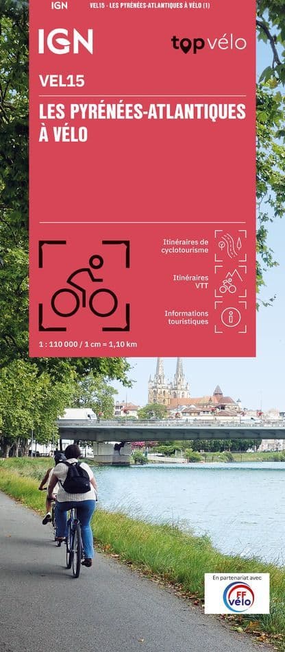 Pyrénées-Atlantiques By Bike IGN (Vel 15)
