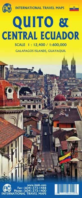 Quito & Central Ecuador - Travel Map - ITM