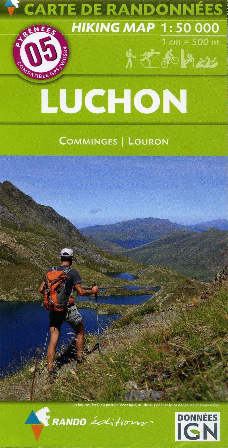 Rando Editions 1:50,000 Walking Map Of the Pyrenees Map 05