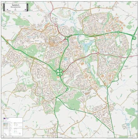 Redditch Street Map