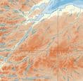 Rivers of Great Britain Wall Map - 73 x 106cm