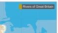 Rivers of Great Britain Wall Map - 73 x 106cm