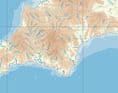 Rivers of Great Britain Wall Map - 73 x 106cm