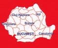 Romania -  Michelin National Map 738