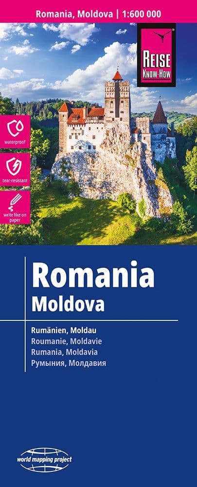 Romania & Moldova - Road Map - Reise