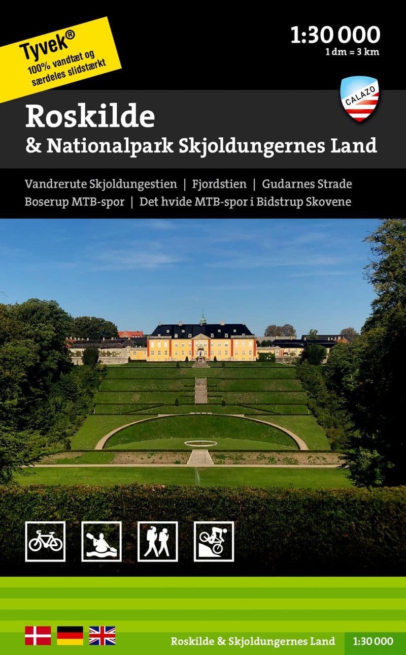 Roskilde & Nationalpark Skjoldungernes Land - Calazo Hiking Map