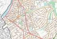 Royal London Borough of Kingston upon Thames - Street Map - 2026