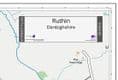 Ruthin Street Map